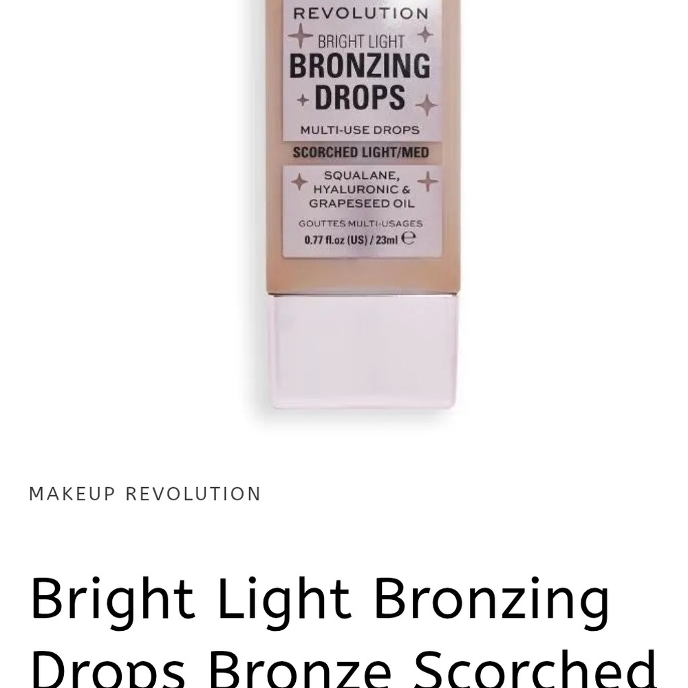 Makeup Revolution Brown Bronzer & Contour